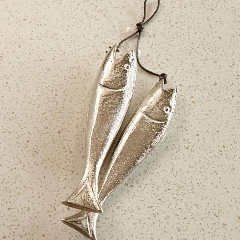 Lot de 2 décorations poisson Sardine´s