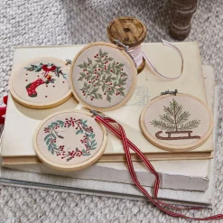 Lot de 4 décorations Seravas