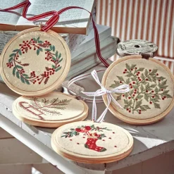 Lot de 4 décorations Seravas