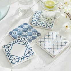 Lot de 4 dessous de verres Sliwa