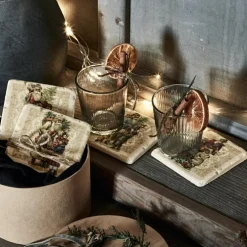 Lot de 4 dessous de verres Cantois