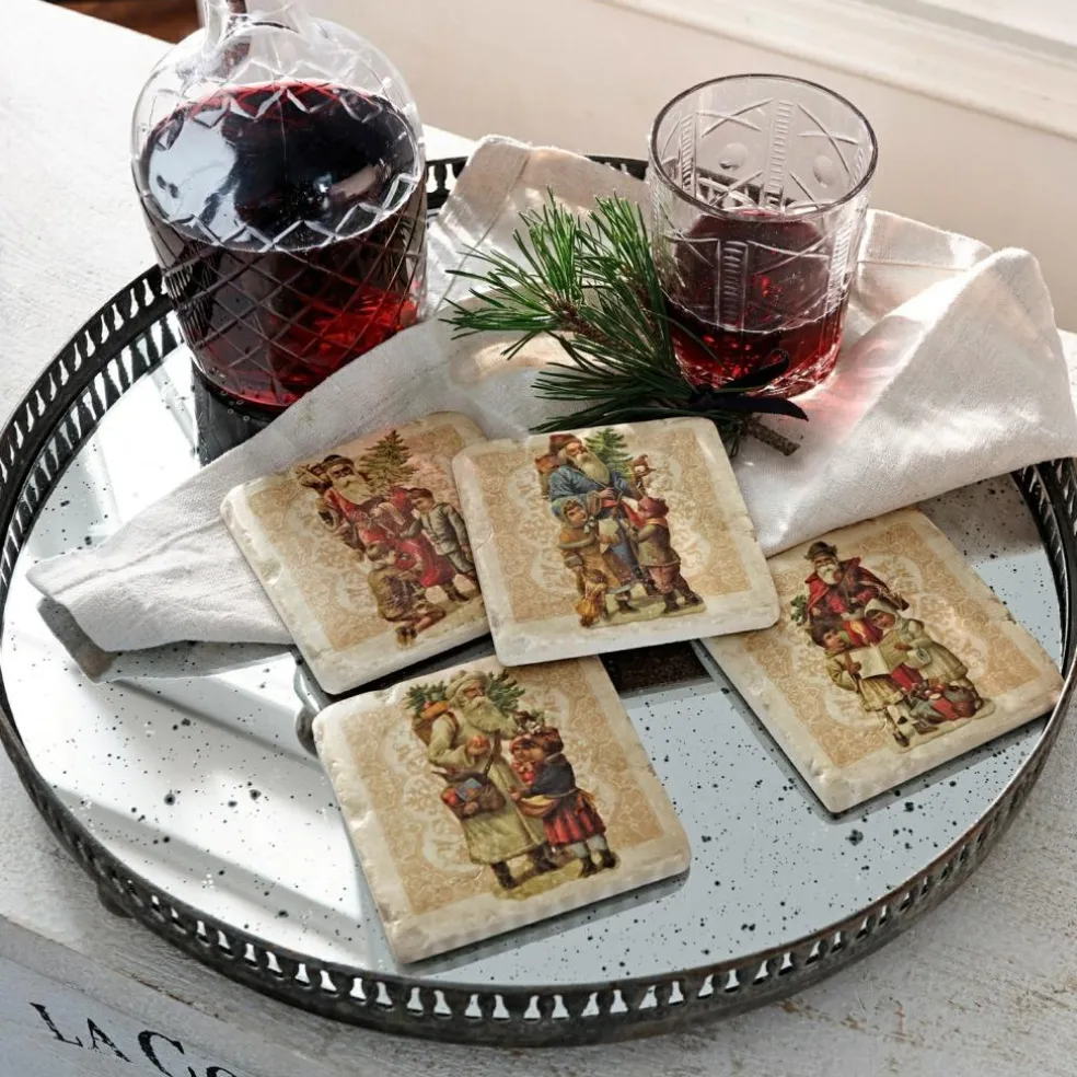 Lot de 4 dessous de verres Cantois