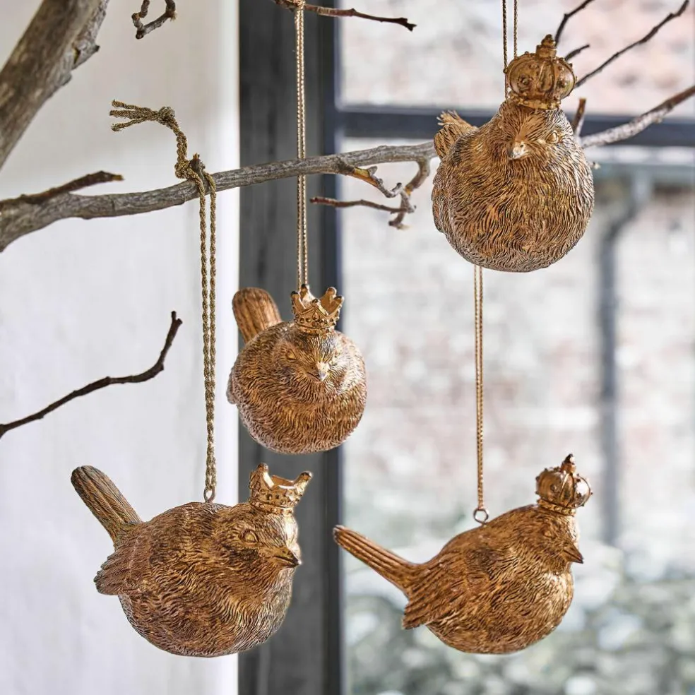 Lot de 4 figurines à suspendre Dottica