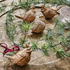 Lot de 4 figurines à suspendre Dottica