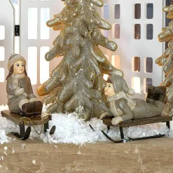 Lot de 2 figurines décoratives Xavienne