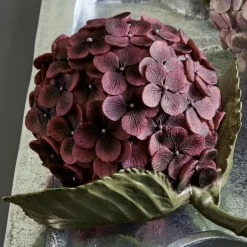 Lot de 2 fleurs décoratives Hortensie