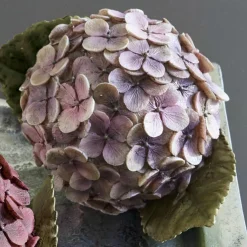 Lot de 2 fleurs décoratives Hortensie