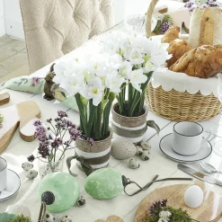 Lot de 2 fleurs décoratives Soralen