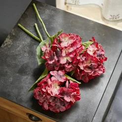 Lot de 3 fleurs décoratives Virette