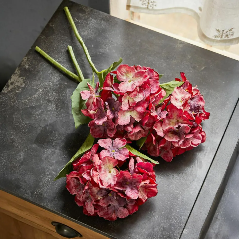 Lot de 3 fleurs décoratives Virette