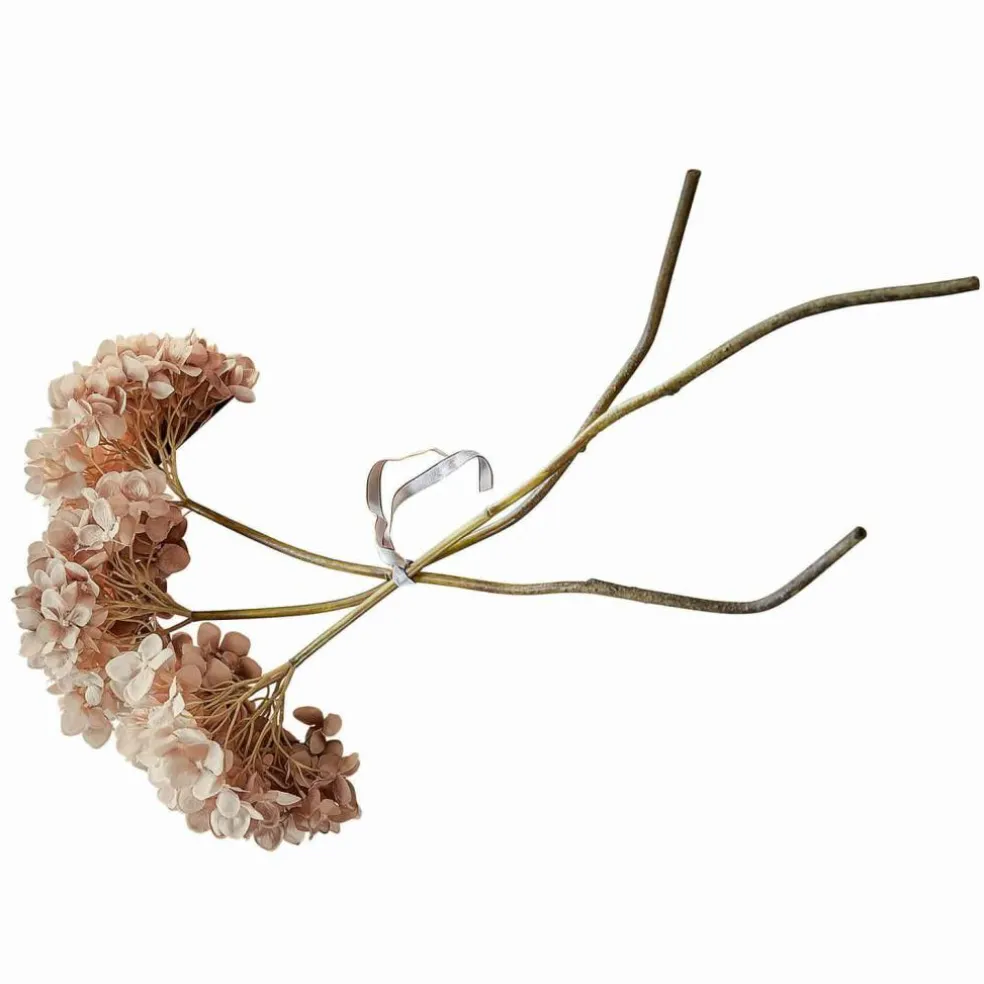 Lot de 3 fleurs décoratives Amarente