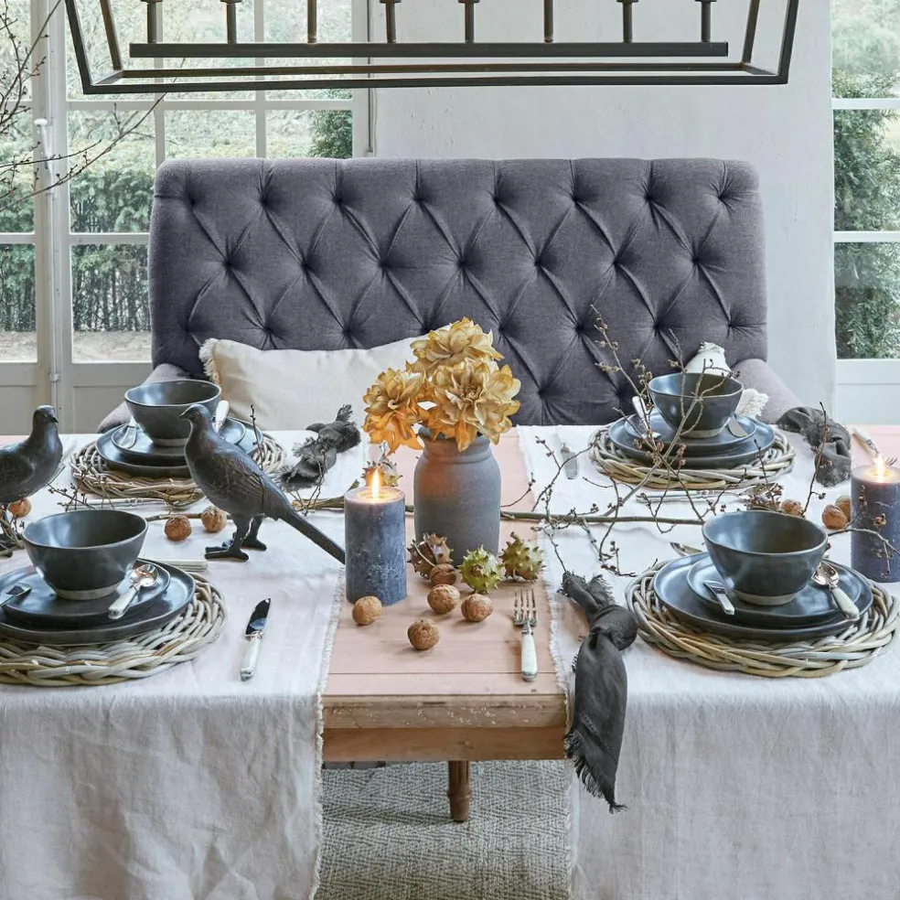 Lot de 4 fleurs décoratives Cappellina