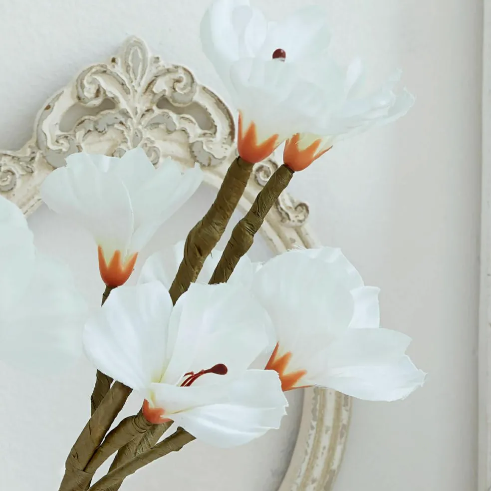 Lot de 6 fleurs décoratives Xivale