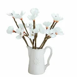 Lot de 6 fleurs décoratives Xivale