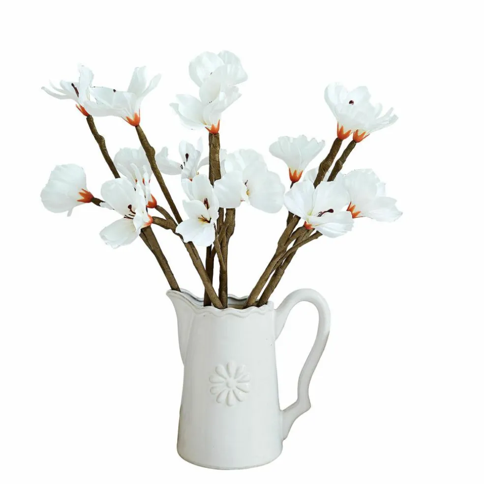 Lot de 6 fleurs décoratives Xivale