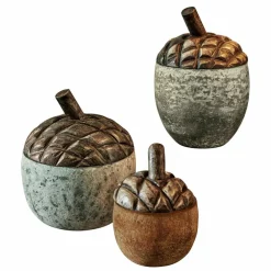 Lot de 3 glands Vibius