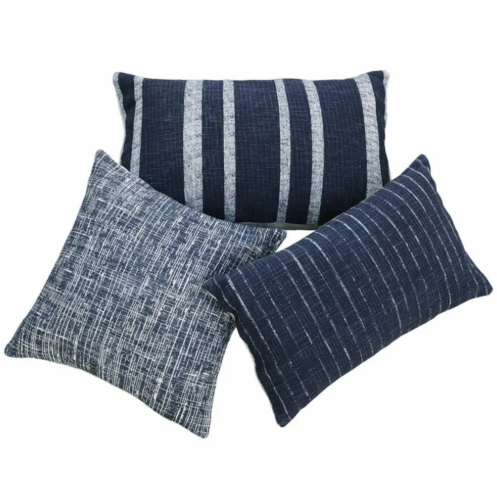 Lot de 3 housses de coussins Andulo