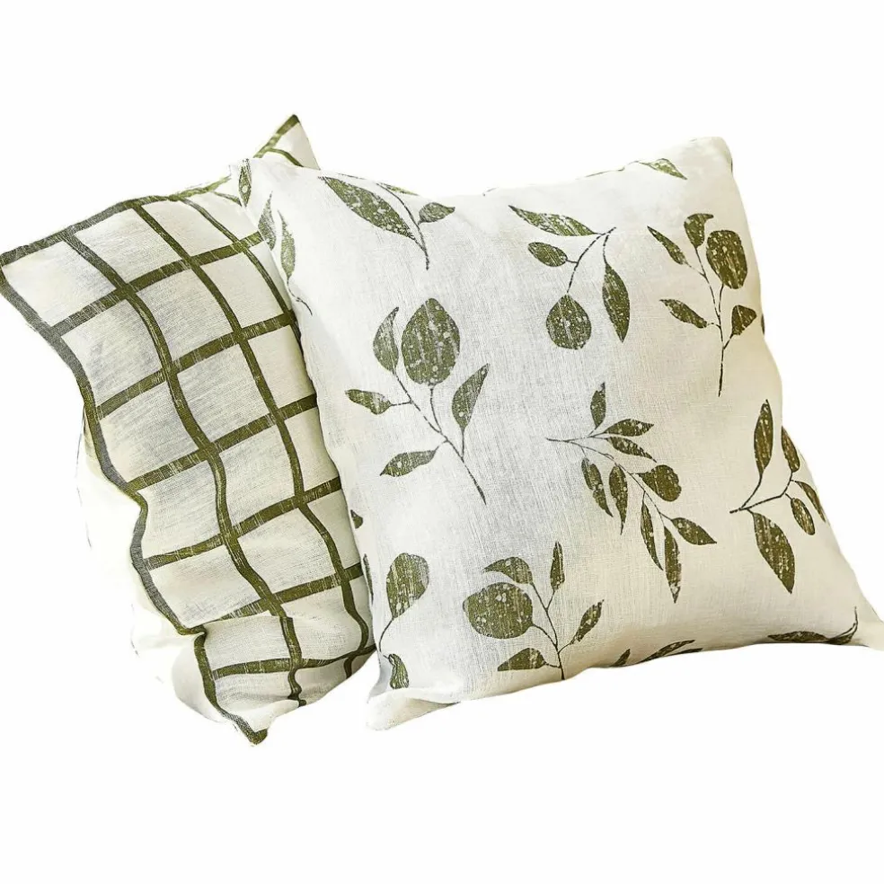 Lot de 2 housses de coussins Klivento