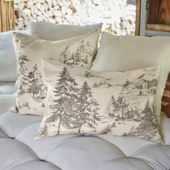 Lot de 2 housses de coussins Fabrielle