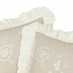 Lot de 2 housses de coussins Clarissa