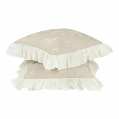 Lot de 2 housses de coussins Clarissa