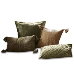 Lot de 4 housses de coussins Donagh