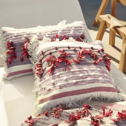 Lot de 2 housses de coussins Yazmira