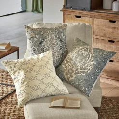 Lot de 3 housses de coussins Madalena