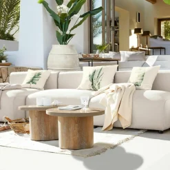 Lot de 4 housses de coussins Marly