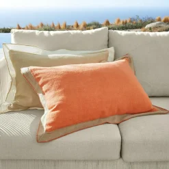 Lot de 2 housses de coussins Florcelles