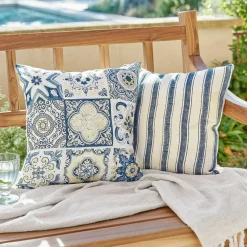 Lot de 2 housses de coussins Bourrignon