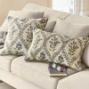 Lot de 2 housses de coussin Vellouris