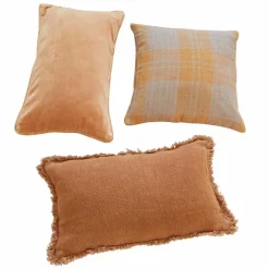 Lot de 3 housses de coussins Léonille