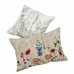 Lot de 2 housses de coussins Eleonoire