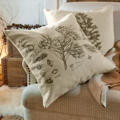 Lot de 2 housses de coussins Pinus