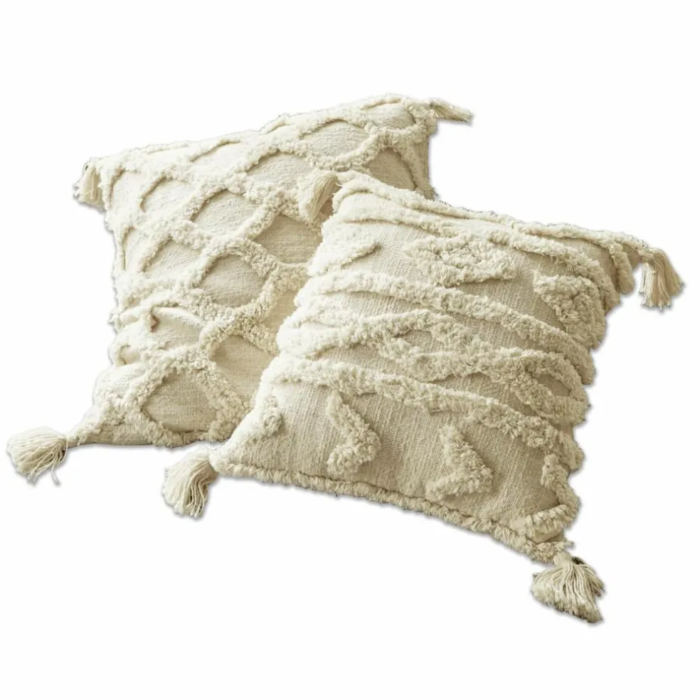 Lot de 2 housses de coussins Linares