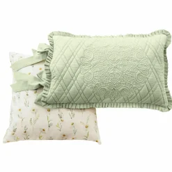 Lot de 2 housses de coussins Lentilly