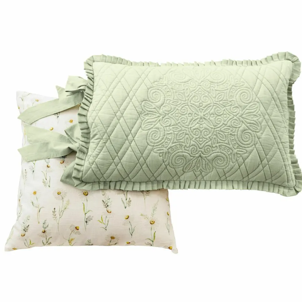 Lot de 2 housses de coussins Lentilly