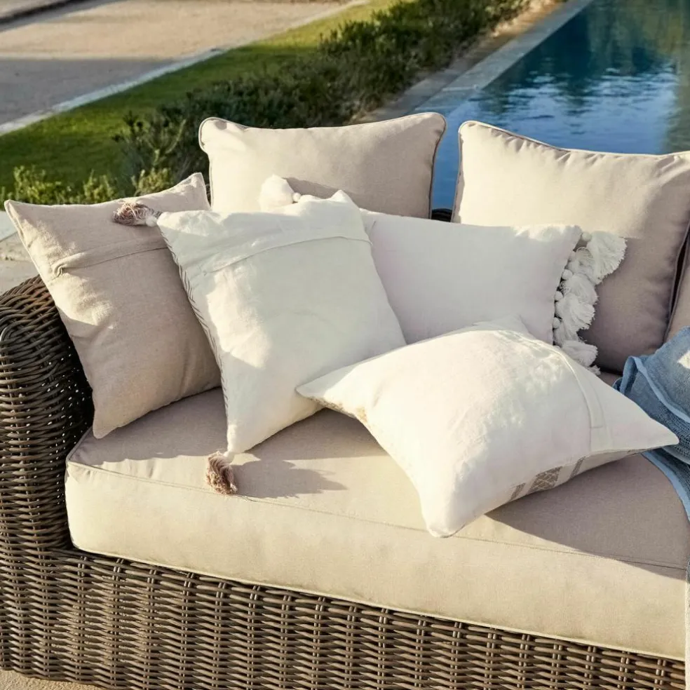 Lot de 4 housses de coussins Olette