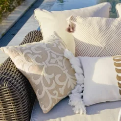 Lot de 4 housses de coussins Olette