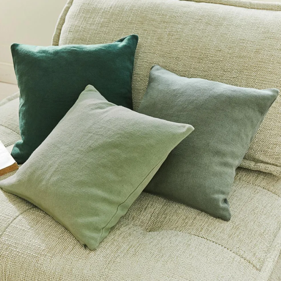 Lot de 3 housses de coussins Alienor