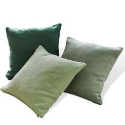Lot de 3 housses de coussins Alienor