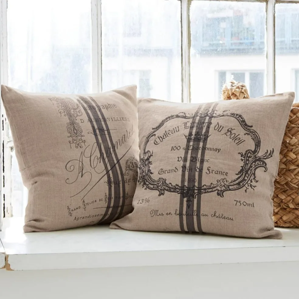 Lot de 2 housses de coussins Jourdain