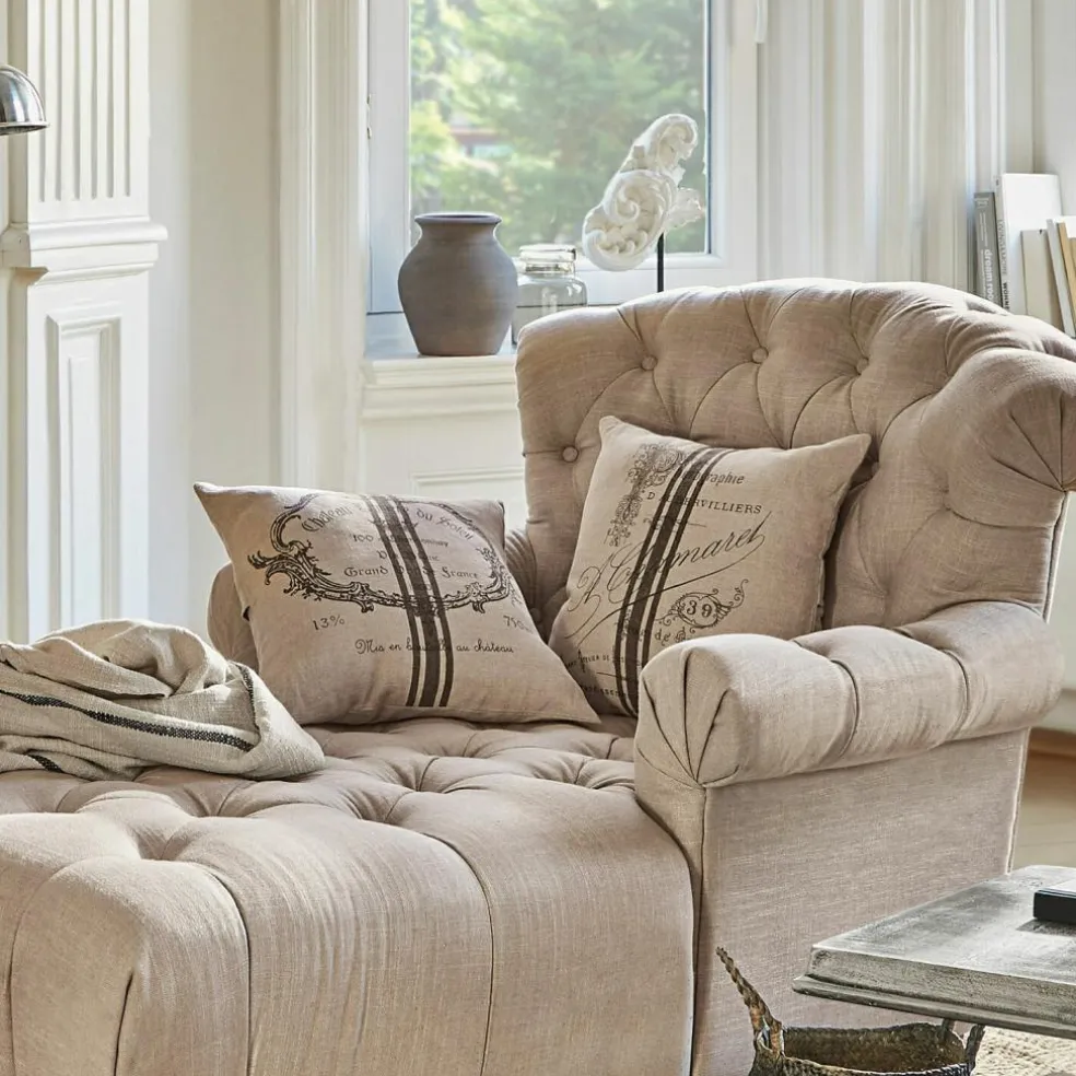 Lot de 2 housses de coussins Jourdain