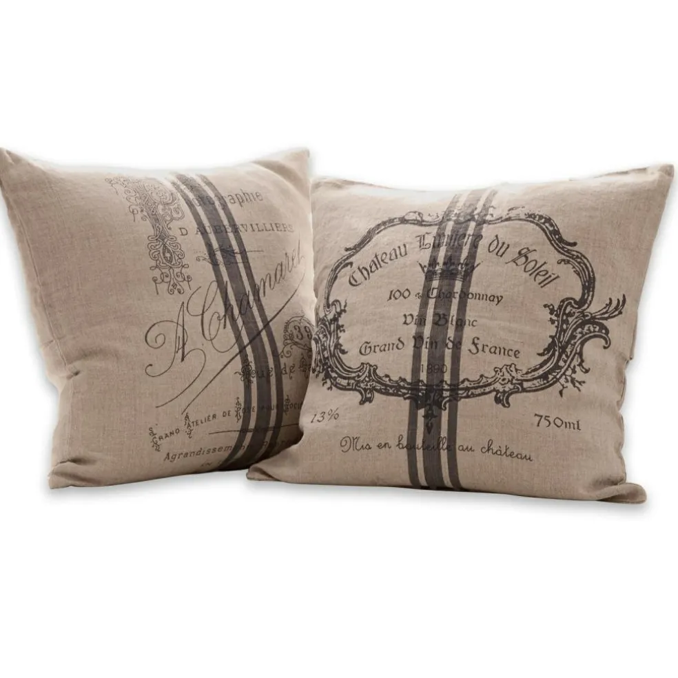 Lot de 2 housses de coussins Jourdain