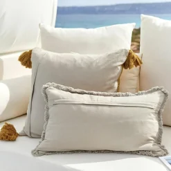 Lot de 2 housses de coussins Rabea