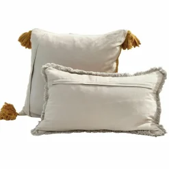 Lot de 2 housses de coussins Rabea