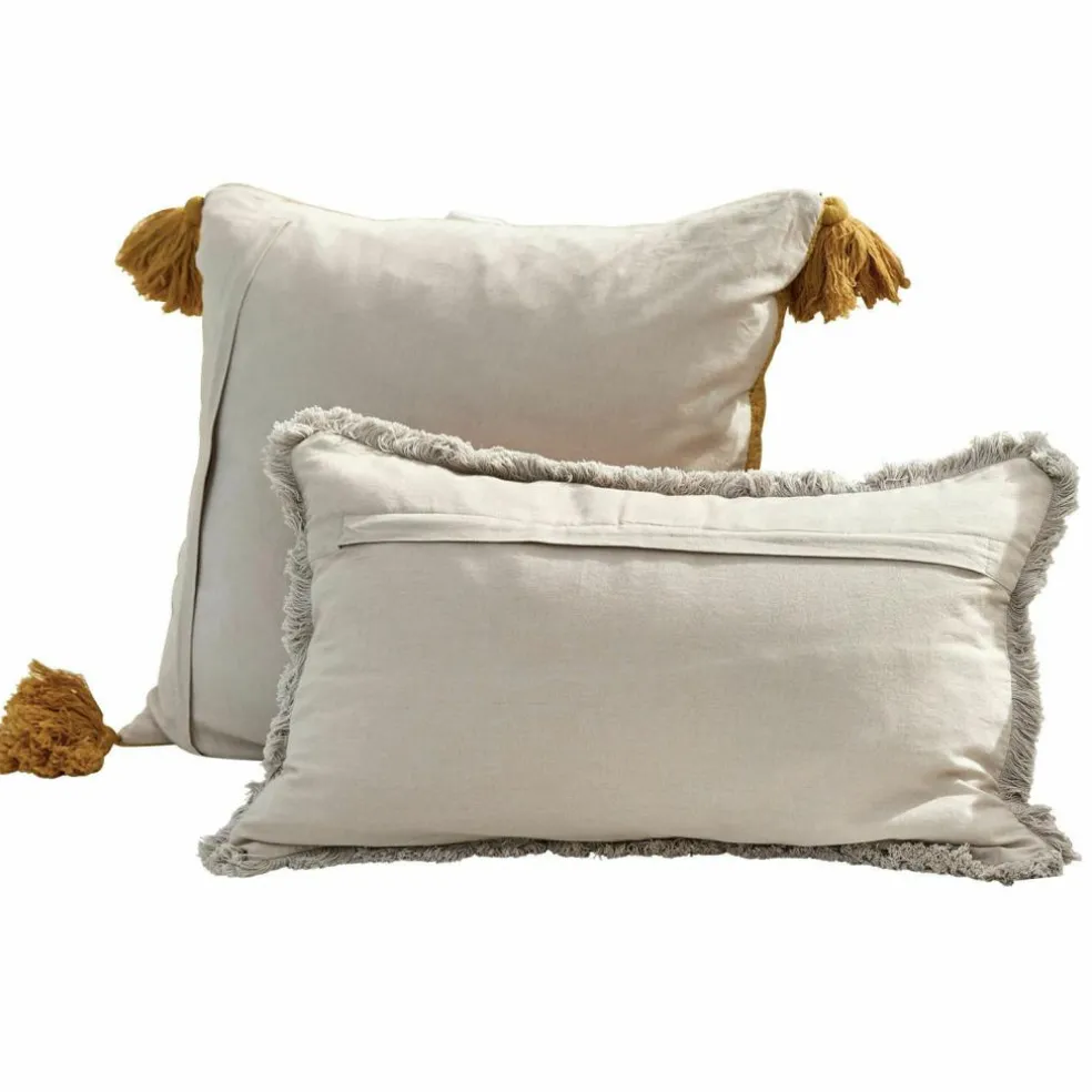 Lot de 2 housses de coussins Rabea