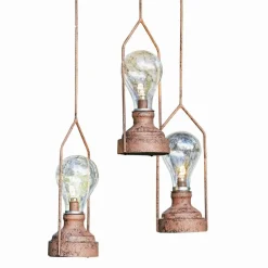 Lot de 3 lanternes LED à suspendre Chambéry