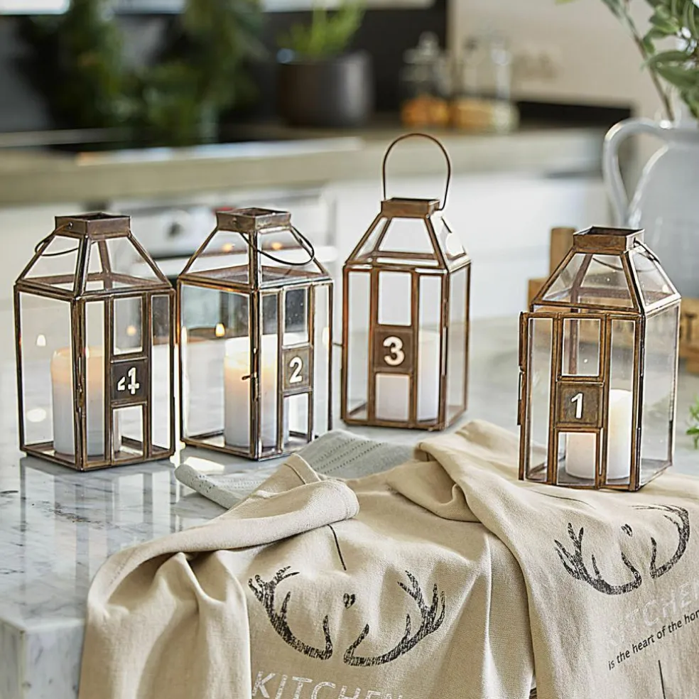 Lot de 4 lanternes Lythoria